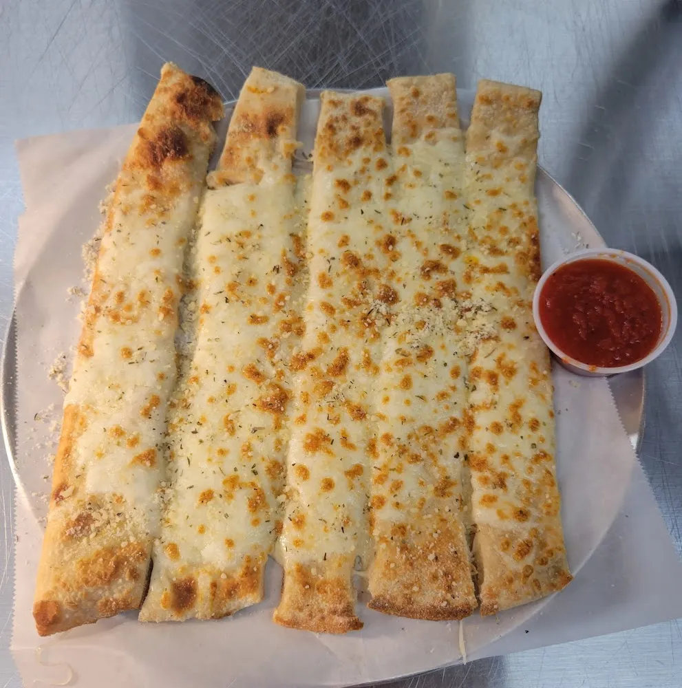 Bread Sticks with Mozzarella Cheese